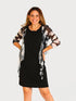3/4 SLEEVES TIE FRONT BOLERO - T2652